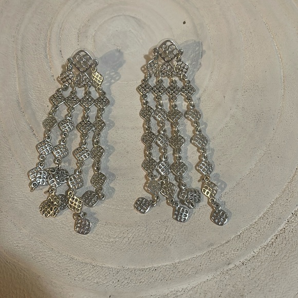 Stella & Dot  Devon Chandelier earrings - Picture 1 of 3